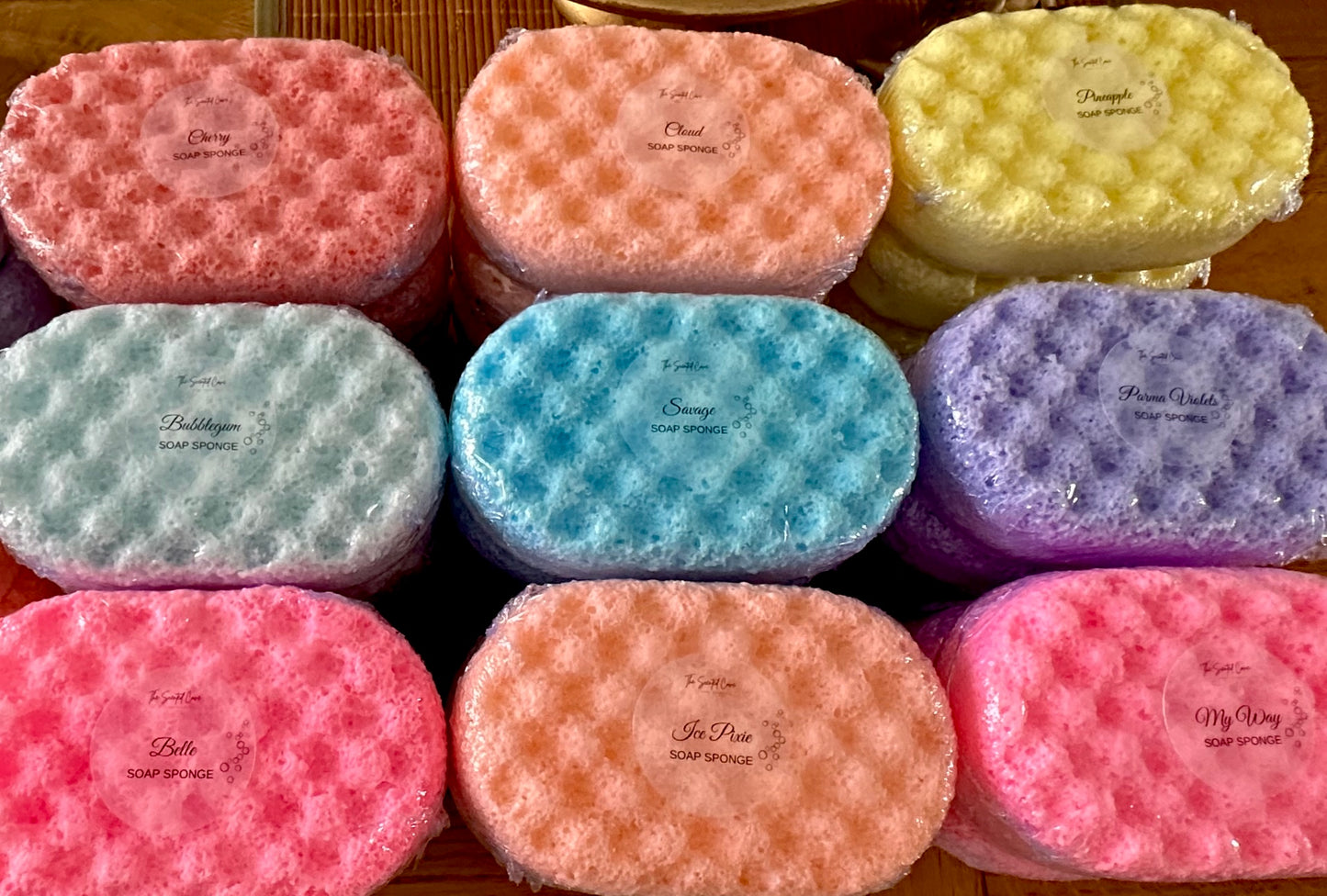 Loaded Soap Sponges